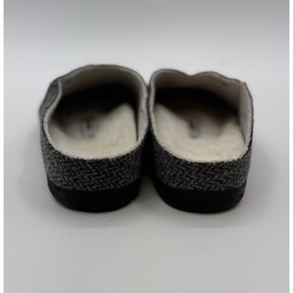 Birkenstock Zermatt Gray Wool Felt Clogs With Shearling Lining Unisex Size 41 EU - Picture 9 of 11